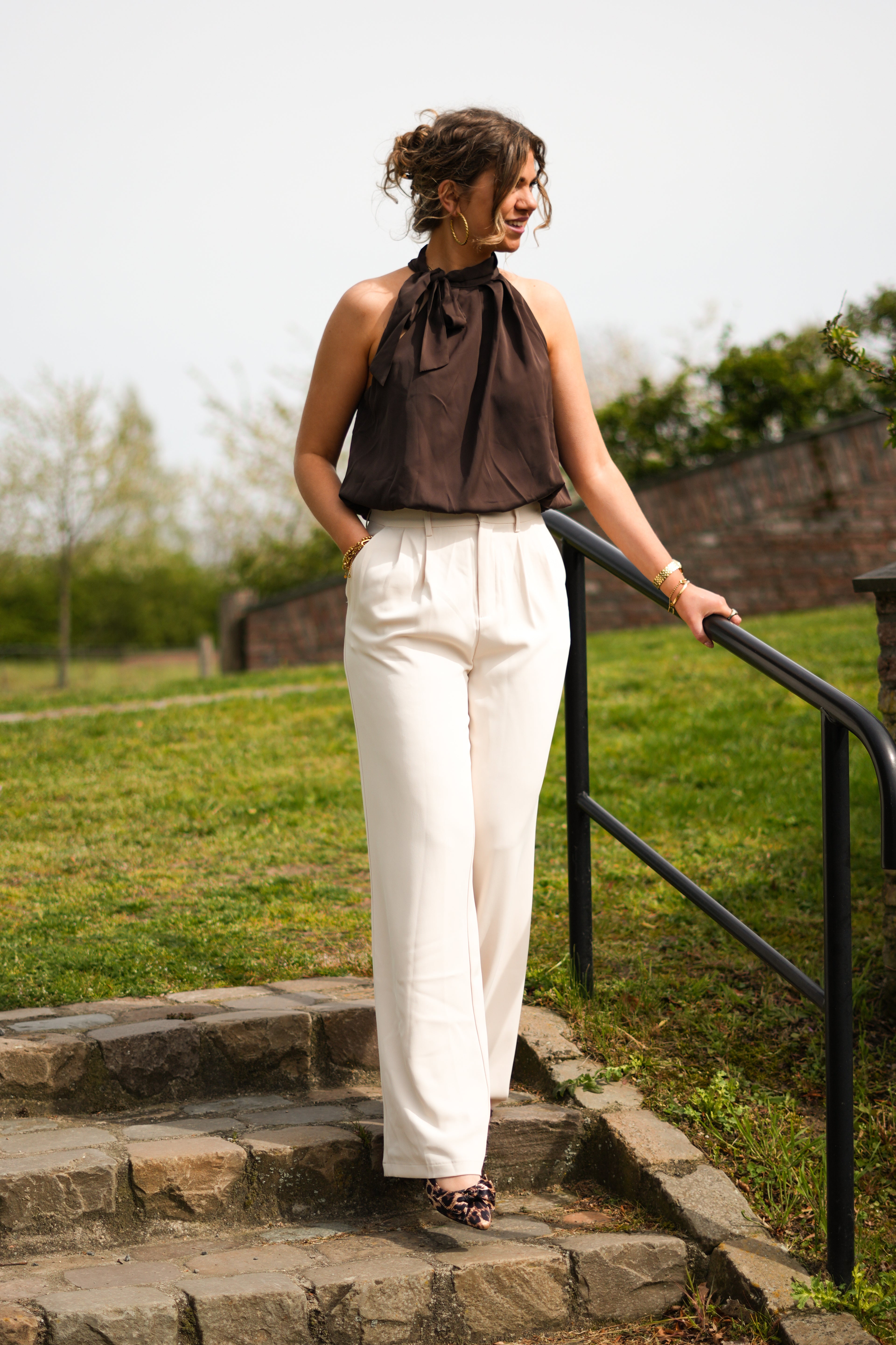 Wijde pantalon Lou