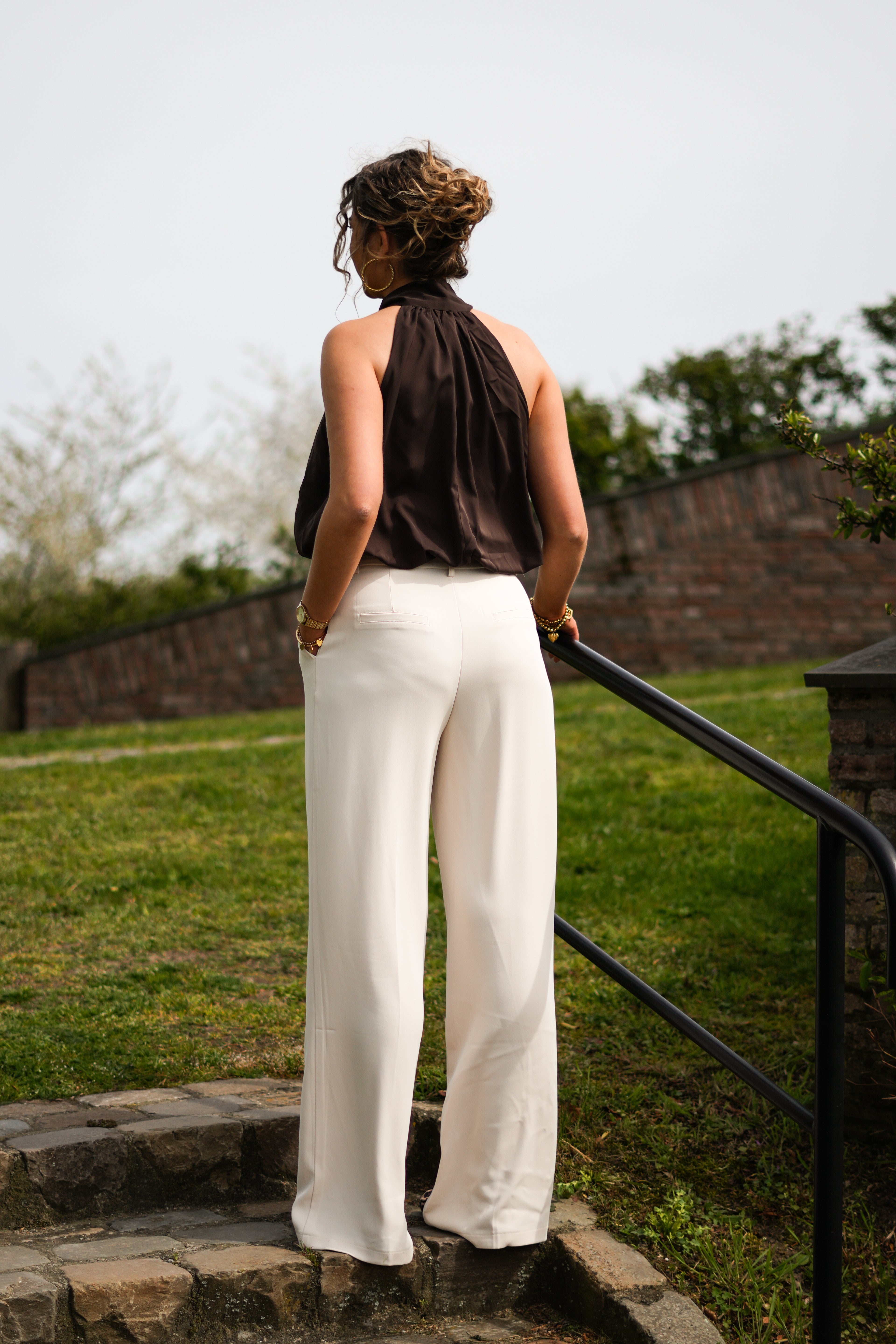 Wijde pantalon Lou