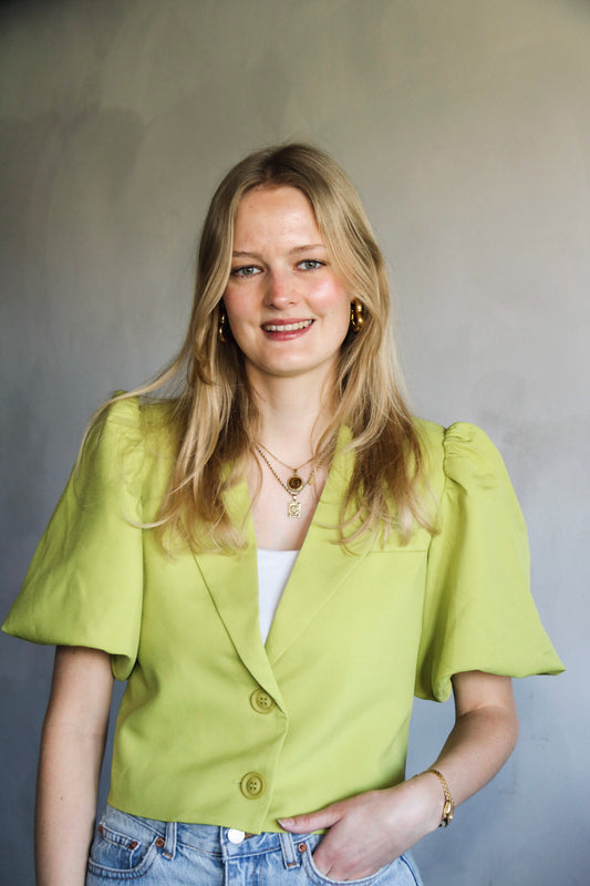 Blazer Liv Groen