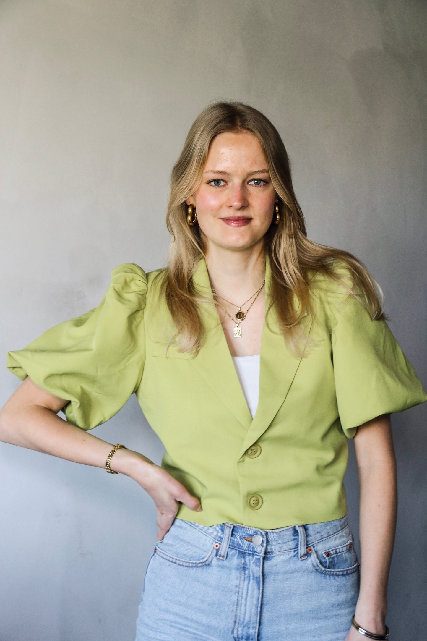 Blazer Liv Groen