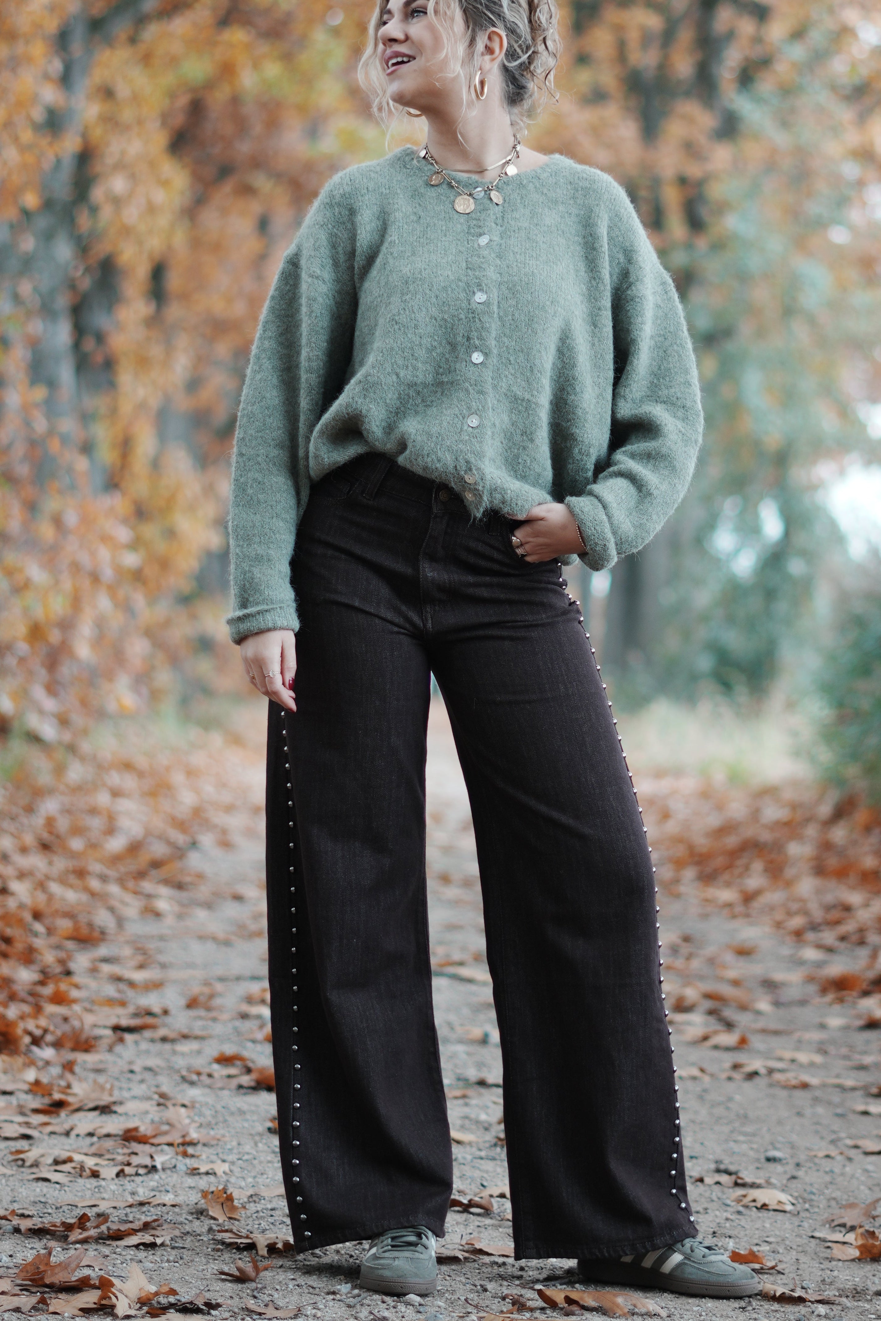 Jeans Lee bruin