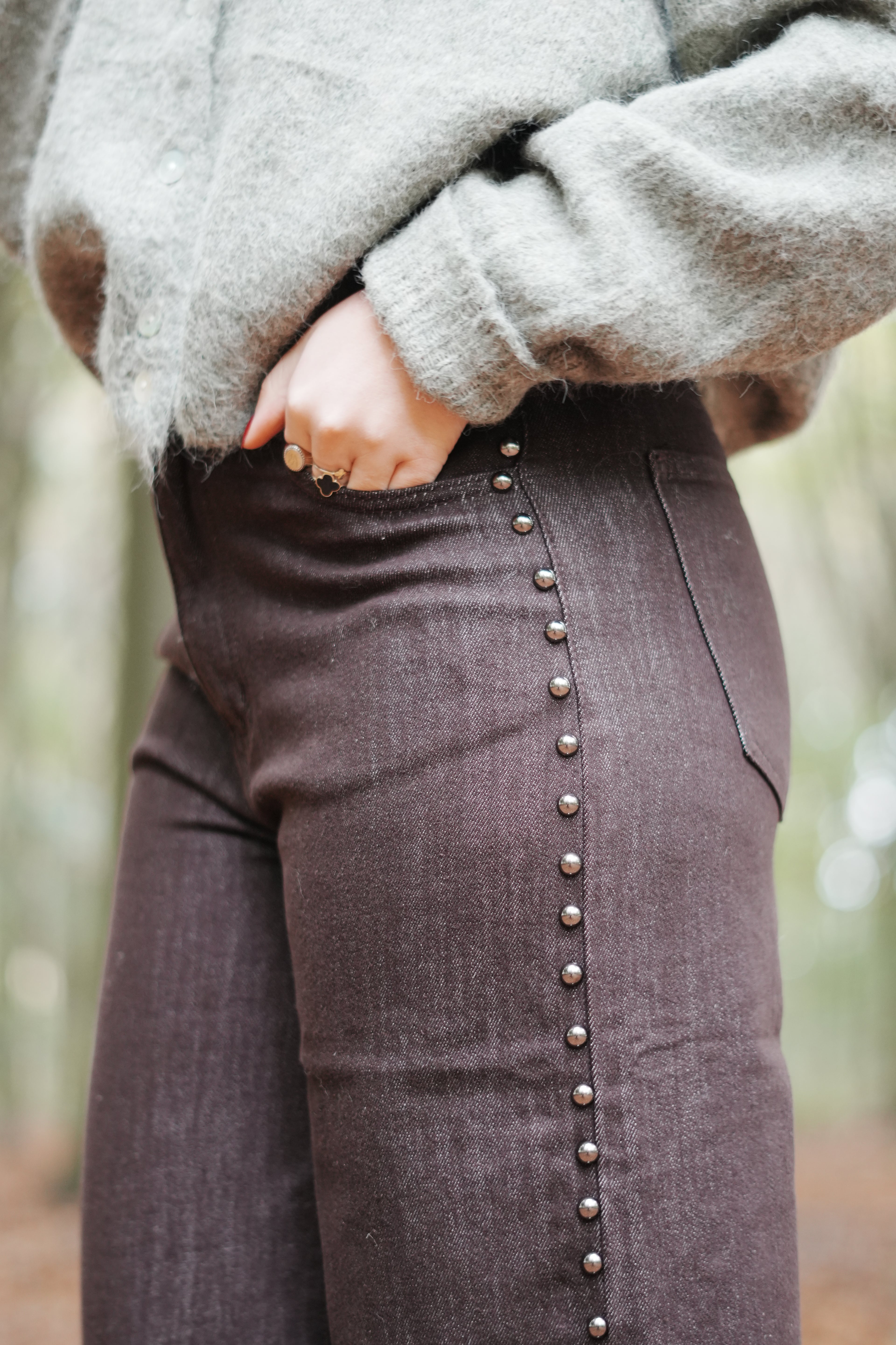 Jeans Lee bruin